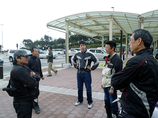 道の駅「すばしり」にて